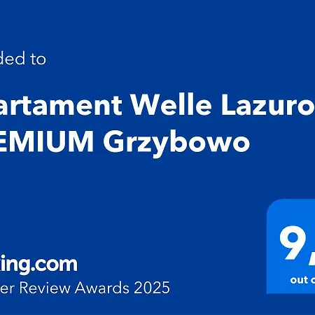 Apartament Welle Lazurowy Premium Grzybowo Grzybowo  Exterior photo